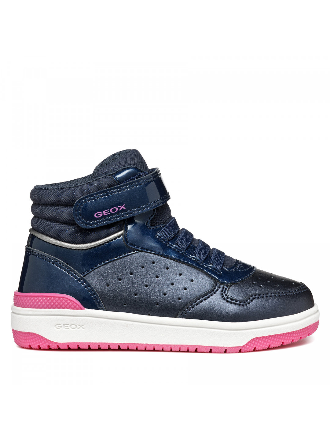 Sneakersy Geox J Washiba Girl J36HXA 0AJ02 C4002 D Tmavomodrá